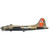 B-17G Flying Fortress 1/72 Die Cast Model Man O'War II 323rd BS 91st BG 8th AF 1:72 Scale Alt Image 4