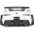 2025 Toyota GR Supra Liberty Walk Body Kit - White Pink 1:18 Scale Alt Image 8