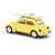 1973 VW Beetle 1303 - Pastel Yellow w/Surfboards 1:43 Scale Alt Image 1