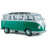 1962 Volkswagen T1 Samba - Green / White 1:18 Scale Alt Image 3