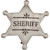 Old West Deluxe Silver Sheriff's Badge  Main Image