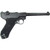 Denix WWII German Naval Luger P-08 Replica Pistol - Black Grips  Alt Image 1