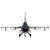 F-16 Fighting Falcon 1/100 Die Cast Model - AF1-0142B 64th Aggressor Squadron Nellis AFB 1:100 Scale Alt Image 4