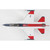 X-62A VISTA 1/72 Die Cast Model - HA38042 USAF Test Pilot School (w/2 x ACMI pod + 1 center fuel tank) 1:72 Scale Alt Image 3