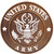U.S. Army Metal Sign Iron and Blossom (18115)  Main Image