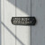 Too Busy For Bullshit Cast Iron Wall Sign Iron and Blossom (58085)  Alt Image 1
