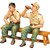 Sitting AK Tankers 1/30 Figure Set K&C(AK156) 1:30 scale Main Image