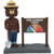 Smokey the Bear Fire Danger Meter Bobblehead National Bobblehead HOF (794000614793)  Main Image
