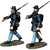 Two Union Infantry Marching 1/30 Figure Set WILLIAM BRITAIN  (31493) 1:30 scale Main Image