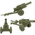 3-pc Field Artillery 1/24 Plastic Model VICTORYBUY (BMC-67000)  Alt Image 2