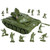 Bulldog Tank 13pc 1/24 Plastic Set TM-67800 1:24 scale Main Image