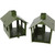 MPC Bunkhouse Building OD Green BMC TOYS (67110) 1:32 scale Alt Image 2