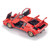 Lamborghini Countach LP 5000 Quattrovalvole Red - Black Interior 1:18 Scale Alt Image 1