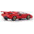 Lamborghini Countach LP 5000 Quattrovalvole Red - Black Interior 1:18 Scale Alt Image 2