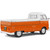 1950 VW T1 Pickup - Orange & White 1:18 Scale Alt Image 4