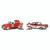 Santa & Mrs. Clause 1940 Ford Pickup and 1957 Chevy Bel Air Diecast Twin Pack Alt Image 1