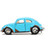 1959 VW Beetle with Stitch Figure - Hollywood Rides Alt Image 3