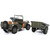 1/4-Ton Willys Jeep with Trailer 1/43 Die Cast Model Alt Image 5