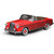 1960 Mercedes 220 SE Cabriolet - Red Top Down 1:18 Scale Main Image