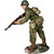 U.S. 101st Airborne Advancing w/Caution 1/30 Figure-Winter Alt Image 1