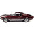 1967 Ford Mustang 2+2 GT - Code X Vintage Burgundy 1:18 Scale Alt Image 2