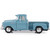 1955 GMC Blue Chip Pickup - Light Blue 1:24 Scale Alt Image 1