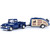 1956 Ford F-100 Stepside Pickup & House Trailer - Blue 1:24 Scale Main Image
