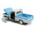 1969 Ford F-100 Pickup - Two-tone Light blue & White 1:24 Scale Alt Image 2