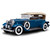 1932 Lincoln KB Top Up - Blue 1:18 Scale Main Image