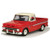 1966 Chevy C10 Fleetside Pickup - Red/Cream 1:24 Scale Alt Image 1