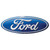 Ford Oval Die Cut Sign  Main Image