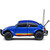 1975 Volkswagen Beetle - Baja Metallic Blue 1:18 Scale Alt Image 1