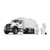 Mack Granite MP with McNeilus Rear Loader & Trash Carts 1:34 Scale Main Image