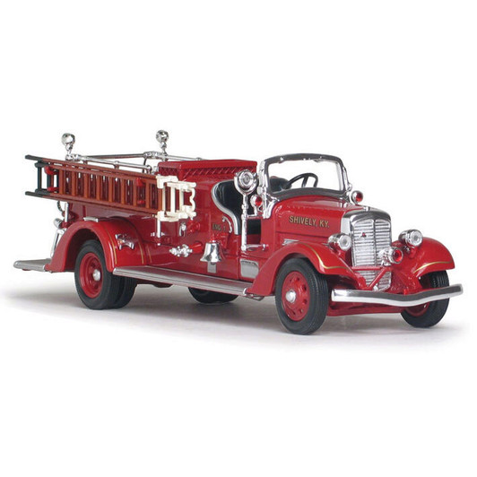 1924 STUTZ MODEL C FIRE ENGINE RED 1/43 DIECAST MODEL BY ROAD SIGNATURE 43006