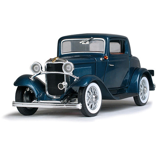 1932 Ford 3 Window Coupe - blue Main Image 1932 Ford 3 Window Coupe - blue Main Image