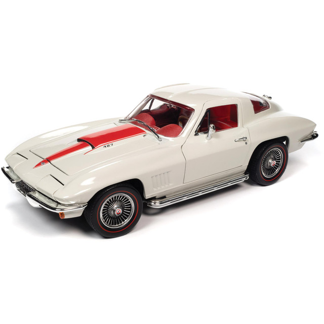 Ertl American Muscle 1962 Corvette hardtop rouge échelle 1:18 voiture miniature