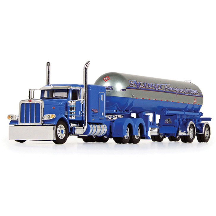 First ギア 1/64 Scale Diecast Collectible Acord Transportation ブルー Peterbilt  モデル 389 63