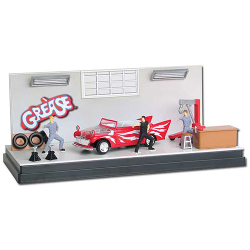 Greased Lightning Grease Diorama 143 Scale Diecast Model by Motormax