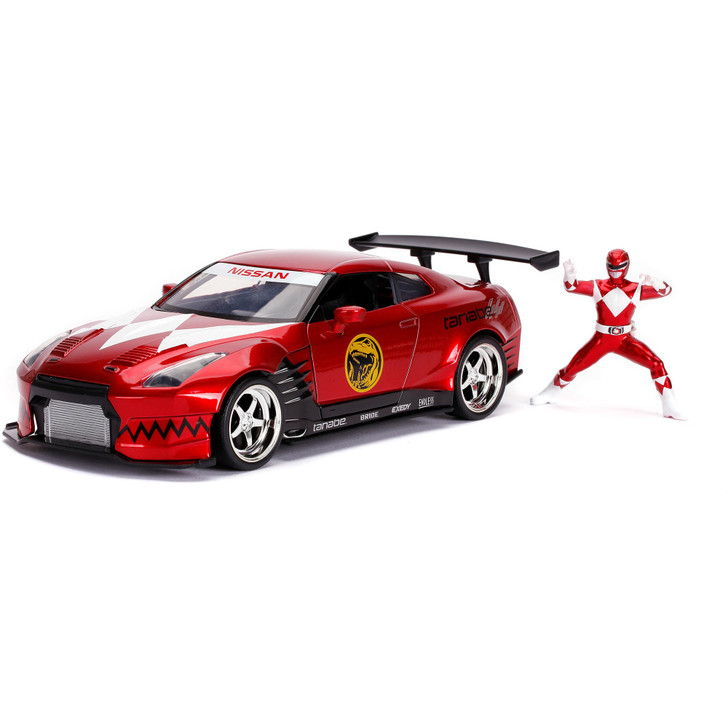 2009 Nissan GT-R (R35) w/Red Power Ranger Main Image
