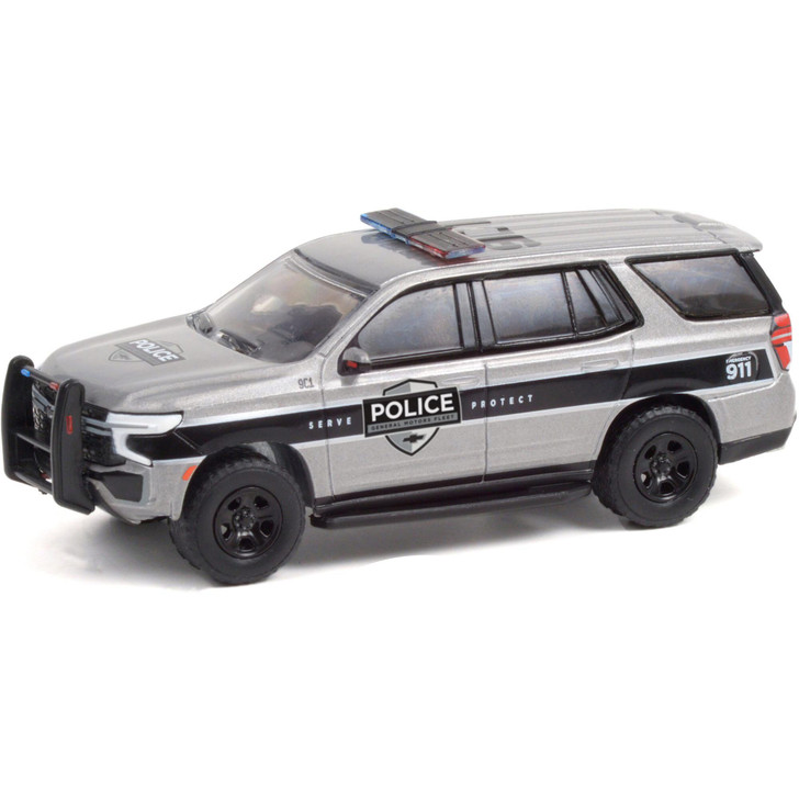 2021 Chevrolet Tahoe Police Pursuit Vehicle (PPV) - General Motors Fleet  1:64 Scale Diecast Replica Model