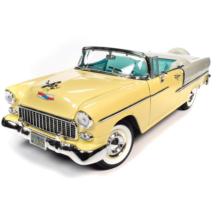 1955 chevy bel air coupe diecast replica