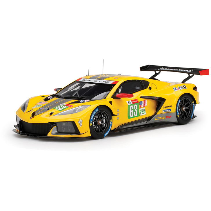Corvette Racing C8.R #63 2021 Le Mans 24Hrs GTE PRO 2nd Place 1:18 Scale Main  