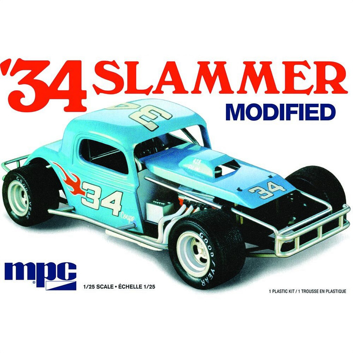 1934 Slammer Modified 2T Model Kit 1:25 Scale Main  