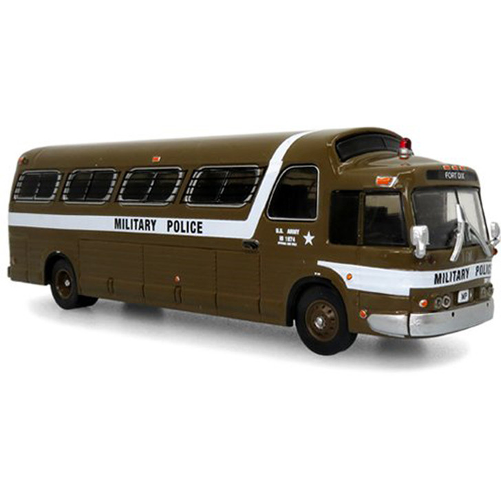 1958 GM PD-4107 MILITARY POLICE BUS 1:87 Scale Main  