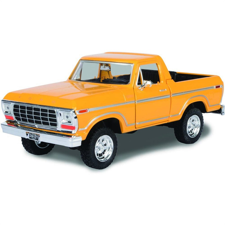 1978 Ford Bronco Open Top - Yellow 1:24 Scale Main  