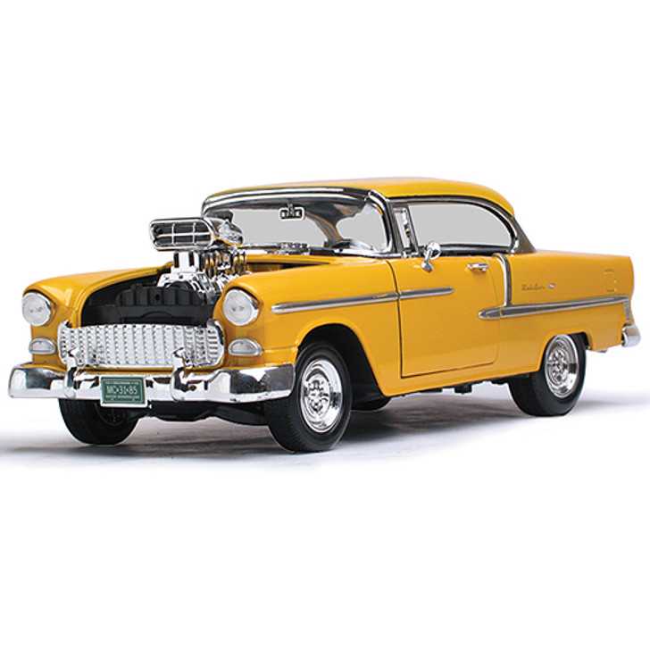 1955 chevy bel air coupe diecast replica