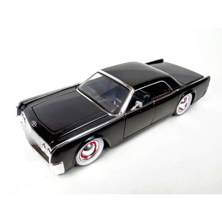 Jada Toys Jada 1/24 Big Time Kustoms 1963 Lincoln Continental Black 124 Scale Diecast Model by Jada Toys JA90607-ARBK