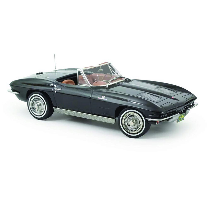 1963 Chevrolet Corvette Sting Ray Cabriolet - Black Main  