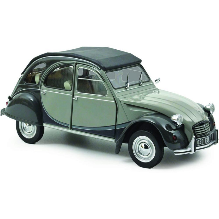 1983 Citroen 2CV Charleston - Grey 1:18 Scale Diecast Replica Model