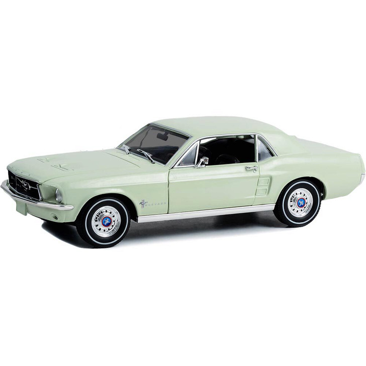 1967 Ford Mustang Coupe She Country Special - 1:18 Bill Goodro Ford Denver Colorado - Limelite Green 1:18 Scale Main  